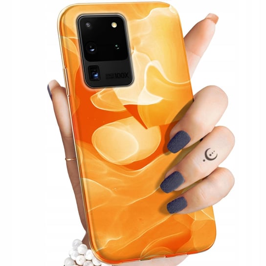 Etui Do Samsung S20 Ultra / S11 Plus Wzory Pomarańczowe Pomarańcze Orange Samsung