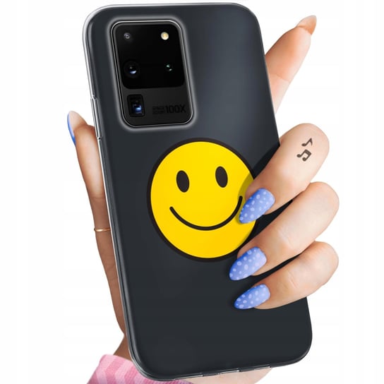 Etui Do Samsung S20 Ultra / S11 Plus Wzory Uśmiech Smile Emoji Obudowa Case Samsung Electronics