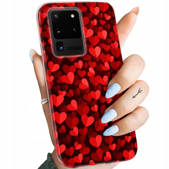 Etui Do Samsung S20 Ultra / S11 Plus Wzory Walentynki Miłość Serce Obudowa Samsung