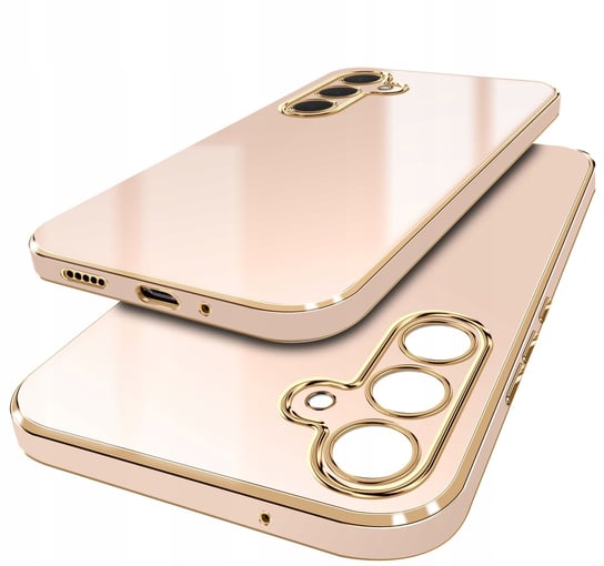 Etui do Samsung S25 SILIKONOWE ELEGANCKIE SLIM + Szkło 9H Krainagsm