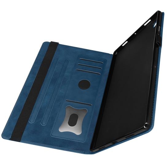 Etui do Samsung Tab A8 10.5 2021 Klapka uchwytu na kartę Funkcja obsługi wideo niebieska Avizar