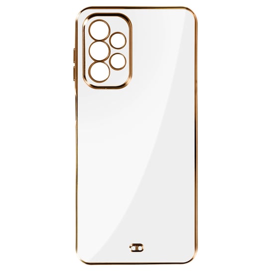 Etui do Samsunga Galaxy A23 5G / M23 5G Elastyczna ochrona pleców Krawędź w kolorze różowego złota Avizar