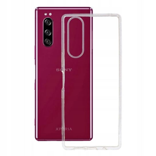 Etui do Sony Xperia 5 bezbarwne Jelly Case 1 mm Obudowa Pokrowiec Case GSM-HURT