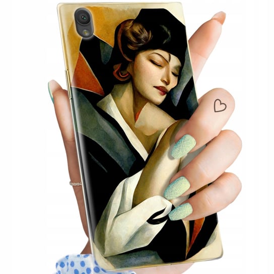 Etui Do Sony Xperia L1 Wzory Art Deco Łempicka Tamara Barbier Wielki Gatsby Sony