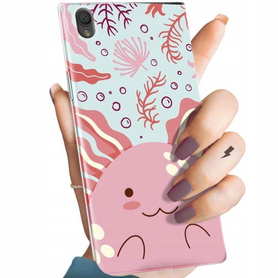 Etui Do Sony Xperia L1 Wzory Axolotl Aksolotl Z Aksolotlem Obudowa Case Sony