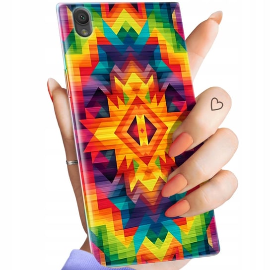 ETUI DO SONY XPERIA L1 WZORY AZTECKIE AZTEC AZTECY OBUDOWA POKROWIEC CASE Sony