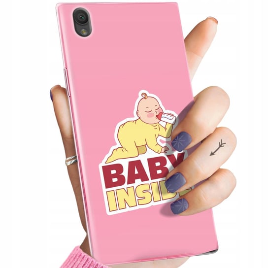 ETUI DO SONY XPERIA L1 WZORY CIĄŻOWE PREGNANT BABY SHOWER OBUDOWA POKROWIEC Sony