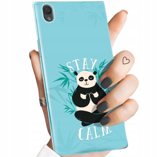 Etui Do Sony Xperia L1 Wzory Panda Bambus Pandy Obudowa Pokrowiec Case Sony