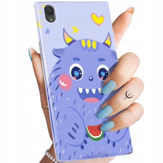 ETUI DO SONY XPERIA L1 WZORY POTWORY POTWÓR MONSTER OBUDOWA POKROWIEC CASE Sony