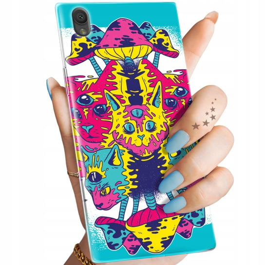 ETUI DO SONY XPERIA L1 WZORY PSYCHO LSD PSYCHODELIC GRZYBKI OBUDOWA CASE Sony