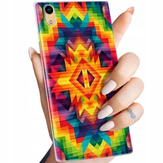 ETUI DO SONY XPERIA XA1 WZORY AZTECKIE AZTEC AZTECY OBUDOWA POKROWIEC CASE Sony