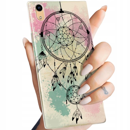 Etui Do Sony Xperia Xa1 Wzory Boho Łapacz Snów Pióra Obudowa Pokrowiec Case Sony