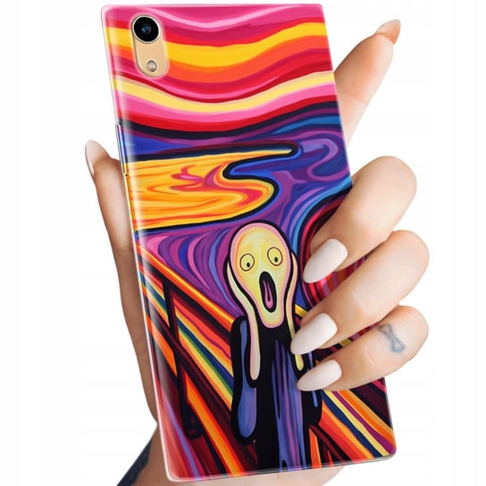 ETUI DO SONY XPERIA XA1 WZORY KRZYK MUNCH EDVARD SCREAM OBUDOWA POKROWIEC Sony