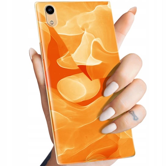 ETUI DO SONY XPERIA XA1 WZORY POMARAŃCZOWE POMARAŃCZE ORANGE OBUDOWA CASE Sony