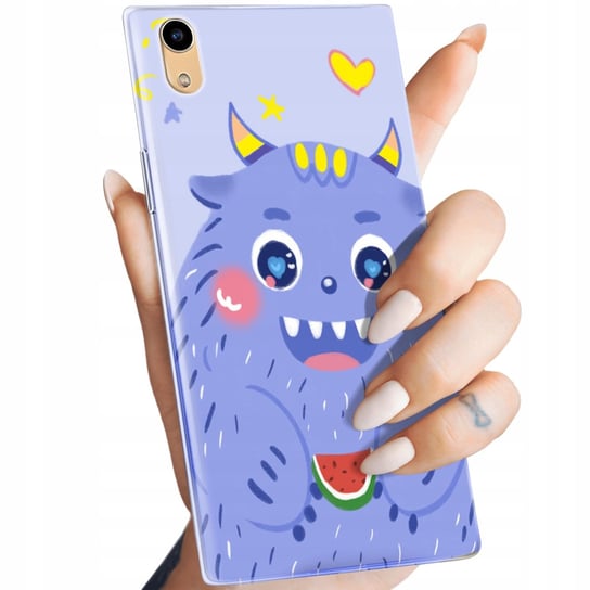 ETUI DO SONY XPERIA XA1 WZORY POTWORY POTWÓR MONSTER OBUDOWA POKROWIEC CASE Sony