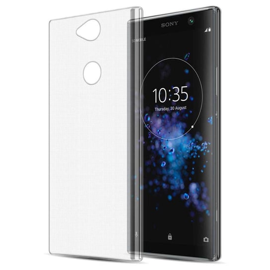 Etui Do Sony Xperia XA2 PLUS Pokrowiec w W PEŁNI PRZEZROCZYSTY Obudowa Ochronny TPU Silikon Case Cover Cadorabo Cadorabo