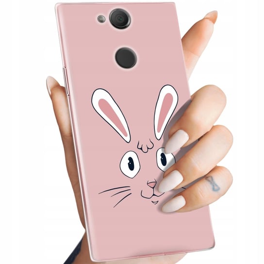 Etui Do Sony Xperia Xa2 Wzory Królik Zając Bunny Obudowa Pokrowiec Case Sony