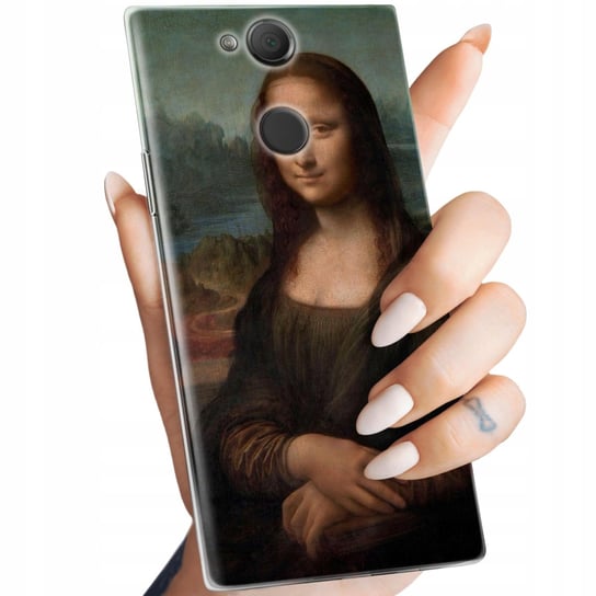 ETUI DO SONY XPERIA XA2 WZORY LEONARDO DA VINCI MONA ŁASICZKA OBUDOWA CASE Sony