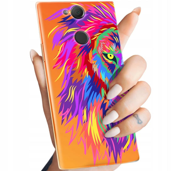 Etui Do Sony Xperia Xa2 Wzory Neonowe Neon Jaskrawe Obudowa Pokrowiec Case Sony