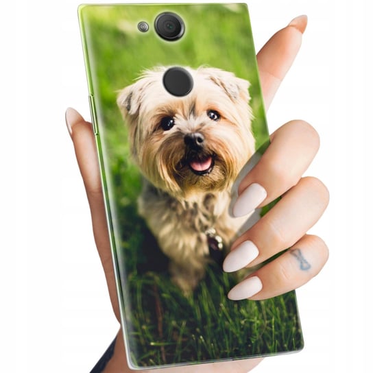 ETUI DO SONY XPERIA XA2 WZORY PIESKI PSIAKI DOGS OBUDOWA POKROWIEC CASE Sony