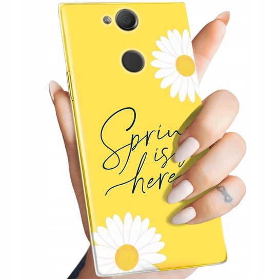 Etui Do Sony Xperia Xa2 Wzory Wiosna Wiosenne Spring Obudowa Pokrowiec Case Sony
