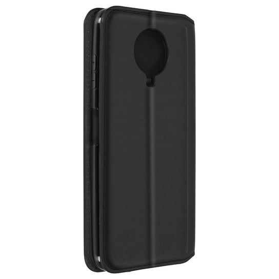 Etui do telefonu Nokia G10 i G20 z funkcją portfela z klapką Obsługa wideo — czarne Avizar