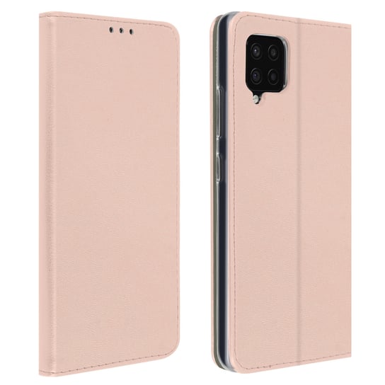 Etui do telefonu Samsung Galaxy A42 z uchwytem na kartę Podstawka wideo w kolorze różowego złota Avizar