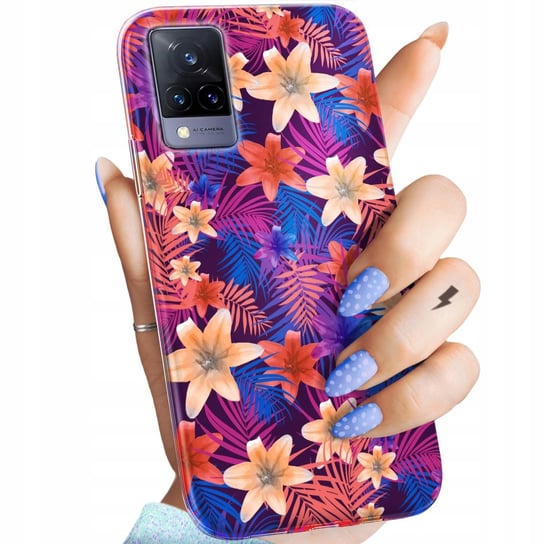 ETUI DO VIVO 21 5G WZORY TROPIC TROPIKALNE TROPIKI EGZOTYKA OBUDOWA CASE Vivo