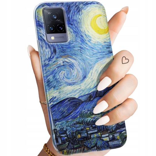 Etui Do Vivo 21 5G Wzory Vincent Van Gogh Van Gogh Gwieździsta Noc Obudowa Vivo