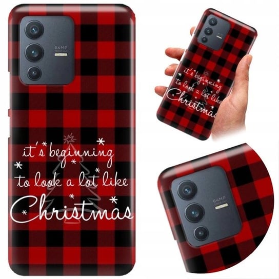 ETUI DO VIVO V23 Święta Christmas Mikołaj Wzory Funnycase