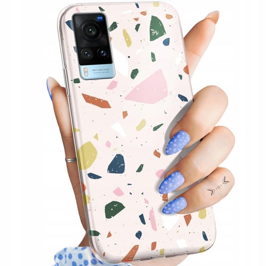 ETUI DO VIVO X60 WZORY LASTRIKO TERRAZZO TERAKOTA OBUDOWA POKROWIEC CASE Vivo