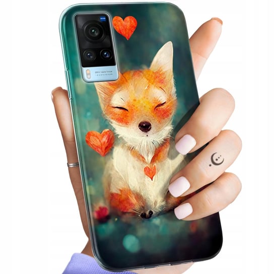 Etui Do Vivo X60 Wzory Liski Lisy Fox Obudowa Pokrowiec Case Vivo