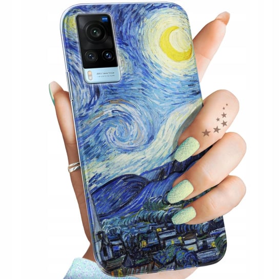 Etui Do Vivo X60 Wzory Vincent Van Gogh Van Gogh Gwieździsta Noc Malarstwo Vivo