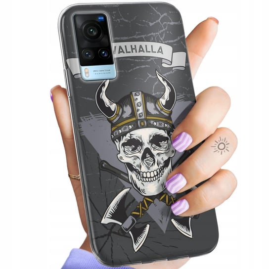 Etui Do Vivo X60 Wzory Wikingowie Viking Runy Odyn Obudowa Pokrowiec Case Vivo