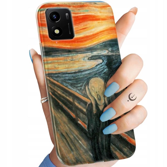 Etui Do Vivo Y01 Wzory Edvard Munch Krzyk Malarstwo Obudowa Pokrowiec Case Vivo