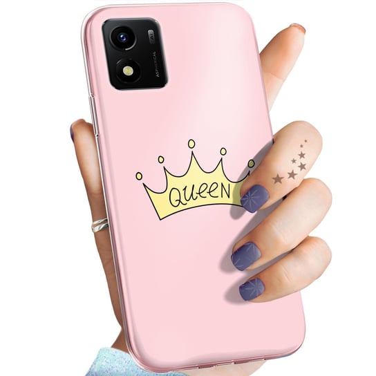 Etui Do Vivo Y01 Wzory Księżniczka Queen Princess Obudowa Pokrowiec Case Vivo