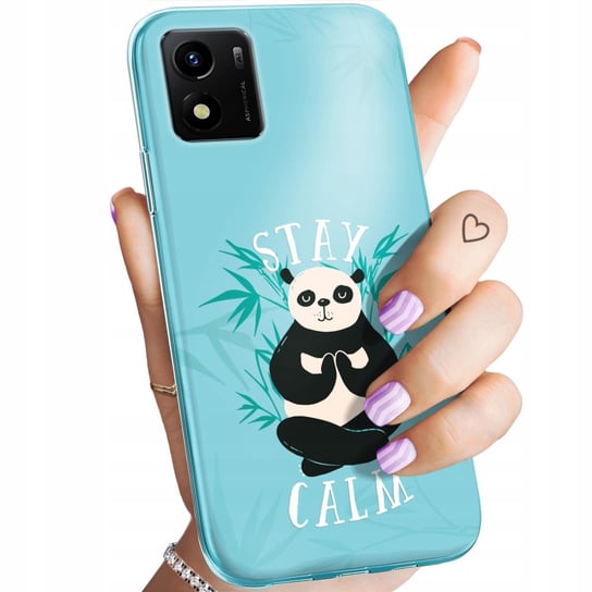 Etui Do Vivo Y01 Wzory Panda Bambus Pandy Obudowa Pokrowiec Case Vivo