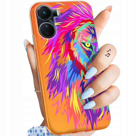 Etui Do Vivo Y16 Wzory Neonowe Neon Jaskrawe Obudowa Pokrowiec Case Vivo