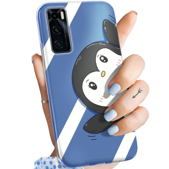 Etui Do Vivo Y70 Wzory Pingwinek Pingwin Happy Feet Obudowa Pokrowiec Case Vivo