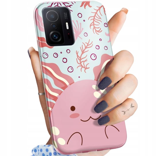 JIEZUIMEI Case For XiaoMi RedMi Note 11T 5G / Note 11S 5G / M4 Pro 4G Case, Fashion Love-Heart Simple TPU Silicone Case, Shockproof Slim Love Heart Phone Case Full Camera Lens Protection-Navyblue