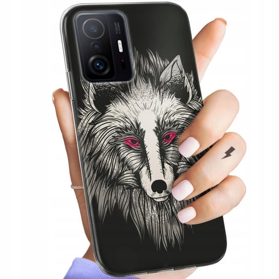 Etui Do Xiaomi 11T 5G / 11T Pro 5G Wzory Wilk Wilkołak Wolf Wilczyca Case Xiaomi
