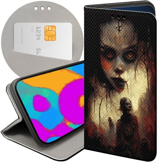 ETUI DO XIAOMI 12 LITE WZORY HALLOWEEN ZOMBIE DYNIE CZASZKI CZAROWNICE CASE Xiaomi