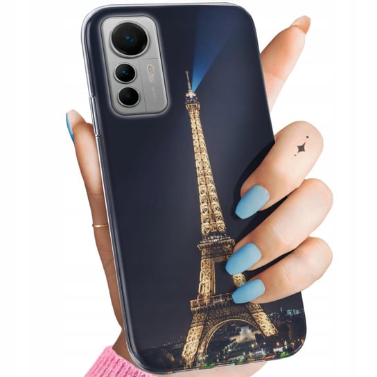 Etui Do Xiaomi 12 Lite Wzory Paryż Francja Eiffel Obudowa Pokrowiec Case Xiaomi