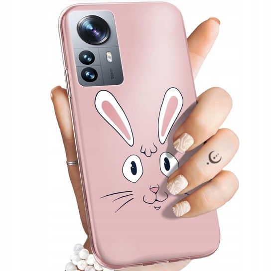 Etui Do Xiaomi 12 Pro / 12S Pro Wzory Królik Zając Bunny Obudowa Pokrowiec Xiaomi