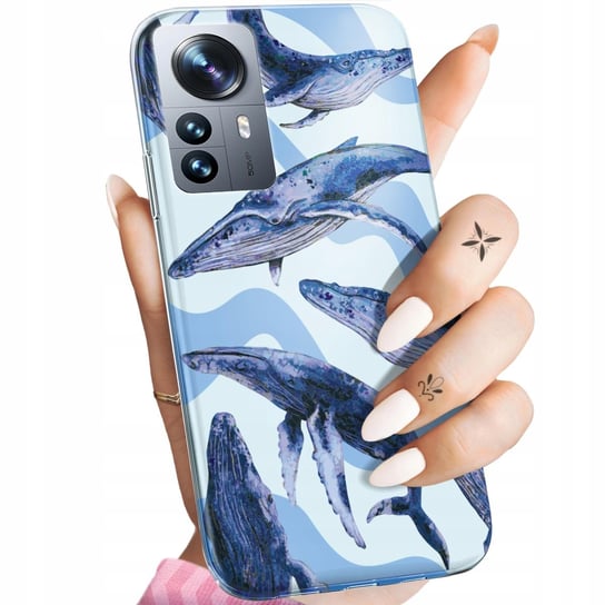 ETUI DO XIAOMI 12 PRO / 12S PRO WZORY MORZE FALE WODA AQUA OBUDOWA CASE Xiaomi