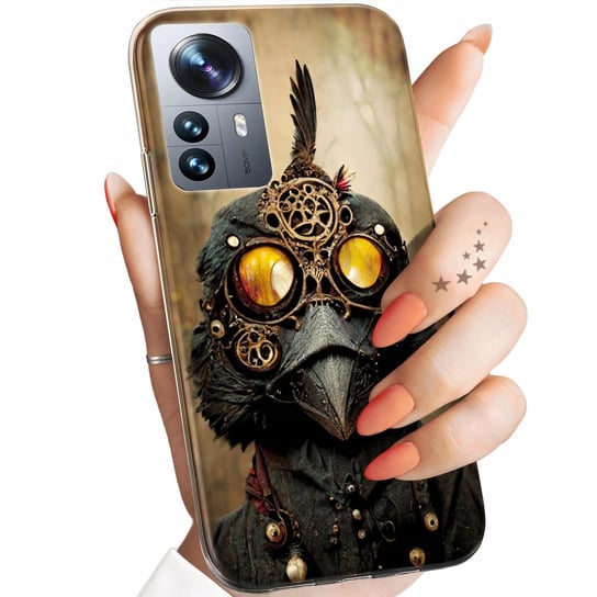 ETUI DO XIAOMI 12 PRO / 12S PRO WZORY STEAMPUNK MASZYNY LABORATORIA ...