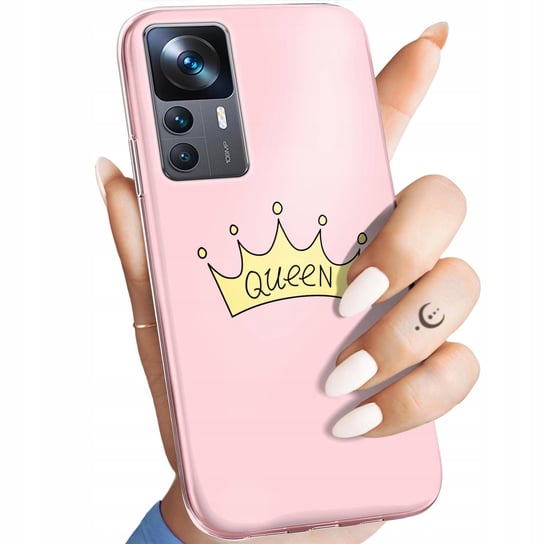 Etui Do Xiaomi 12T / 12T Pro Wzory Księżniczka Queen Princess Obudowa Case Xiaomi