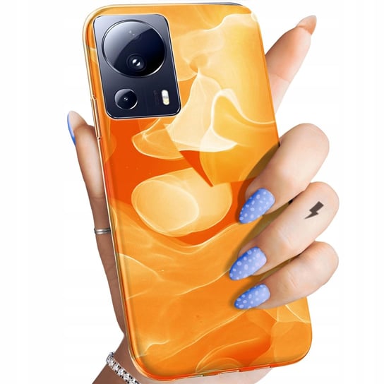 ETUI DO XIAOMI 13 LITE / CIVI 2 WZORY POMARAŃCZOWE POMARAŃCZE ORANGE CASE Xiaomi