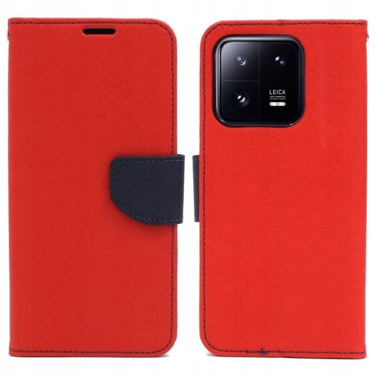 Etui do Xiaomi 13 Pro 5G Fancy Diary czerwone case obudowa pokrowiec portfel GSM-HURT