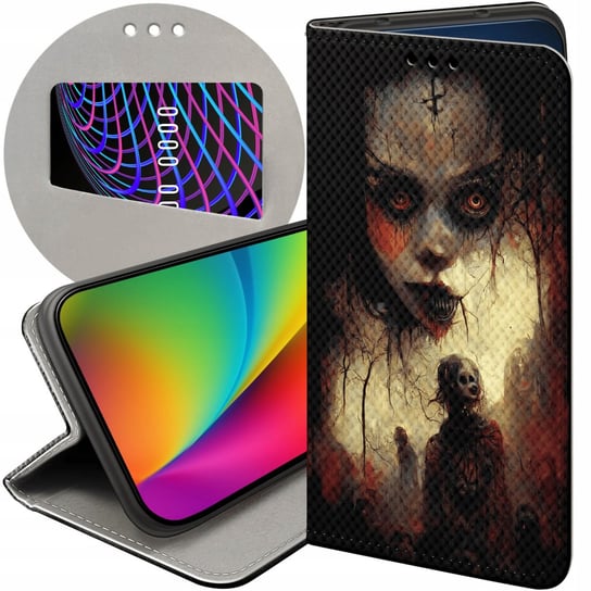 Etui Do Xiaomi 13 Pro Wzory Halloween Zombie Dynie Czaszki Czarownice Case Xiaomi